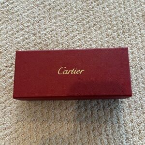 Cartier sunglass box